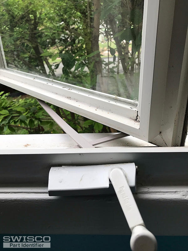 Window Crank Installed
