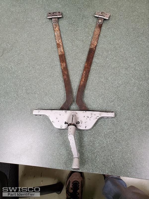 Basement casement window crank