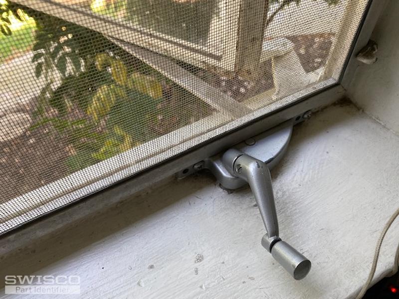 Casement window crank replacement
