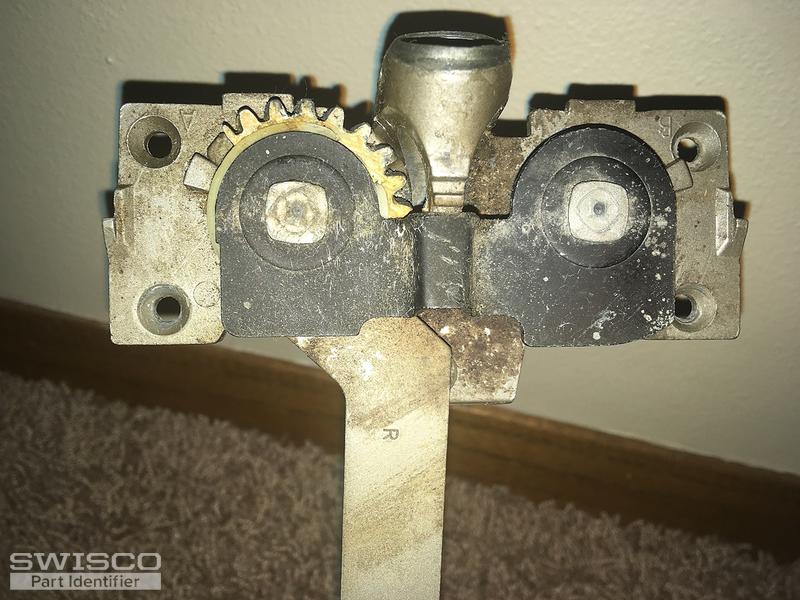 Replacement crank for Anderson casement window