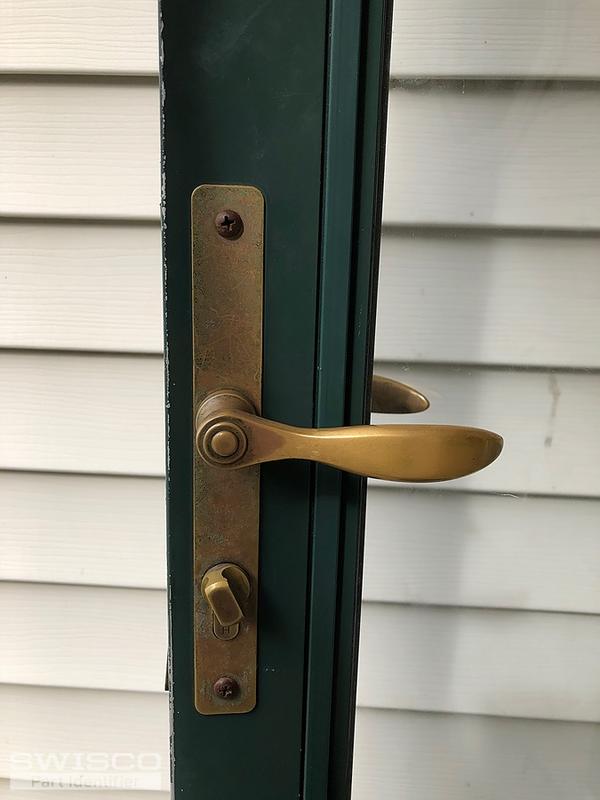 Storm door lock
