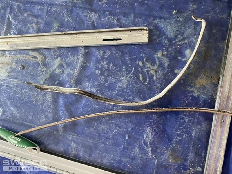 Replacing shower door sweep