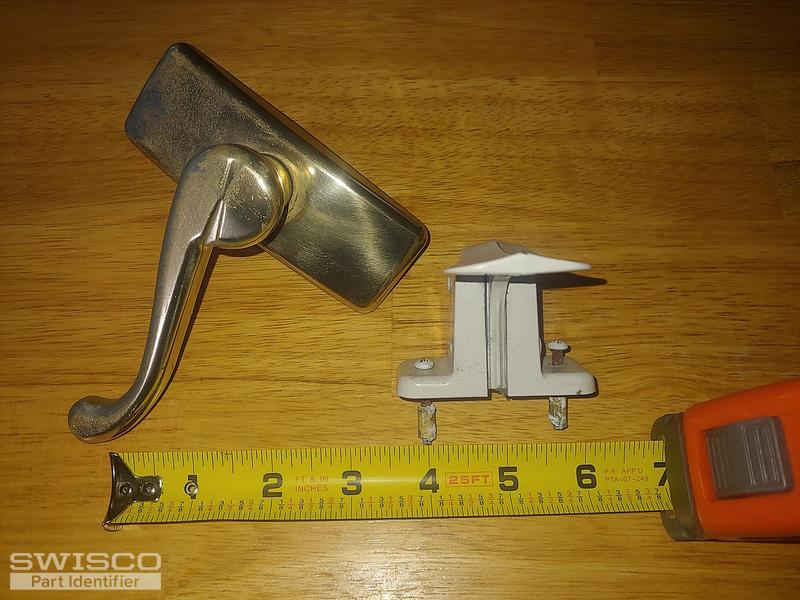 Storm door handel one