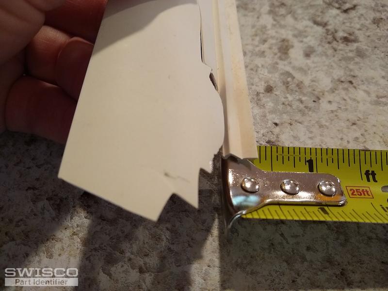 Snap in vinyl window glazing bead replacement