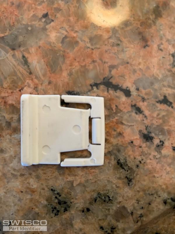 Plastic window screen clips