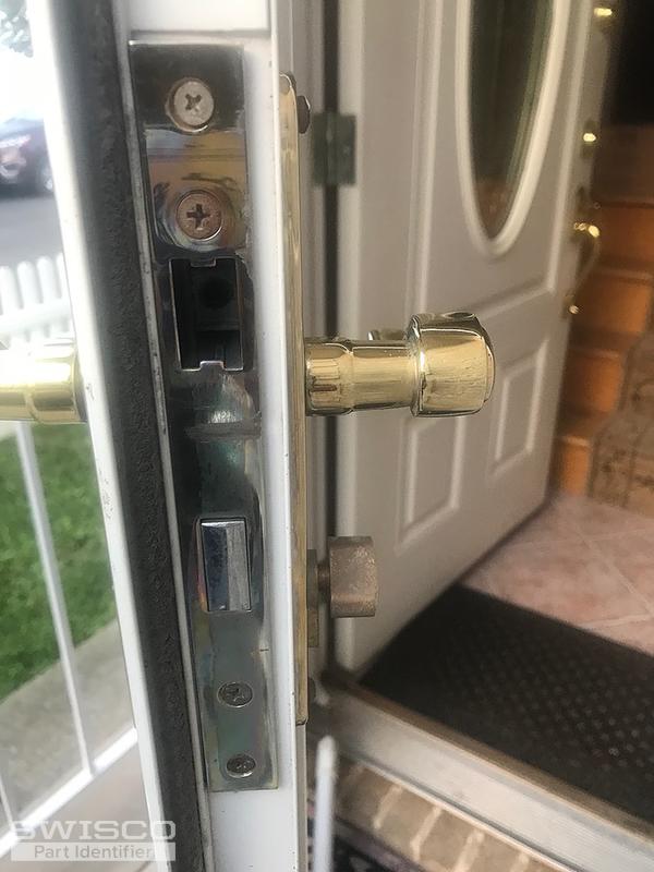 Anderson storm door mortise lock