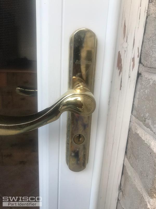 Anderson storm door mortise lock