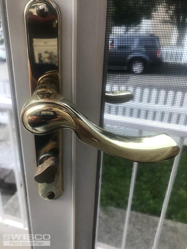 Anderson storm door mortise lock