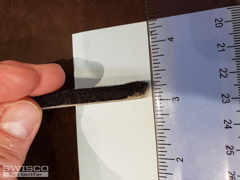 Weather stripping height - Beveland address