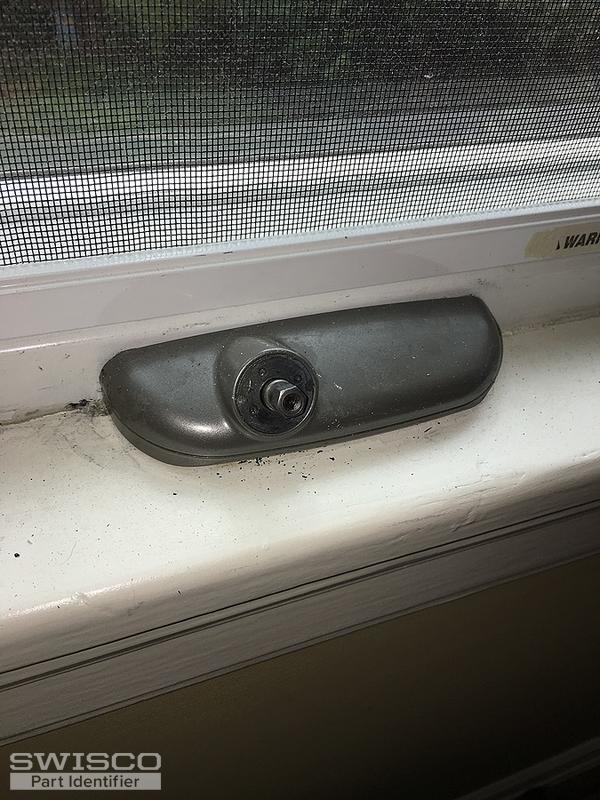 Handle for Operator (Milgard series 3510 window) with 5/16" spline