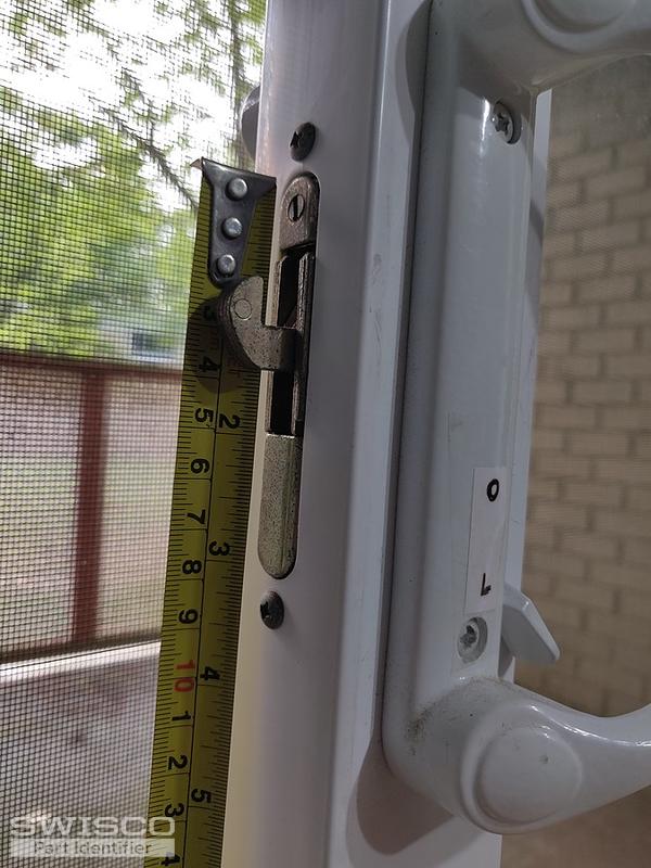 Replace sliding door lock