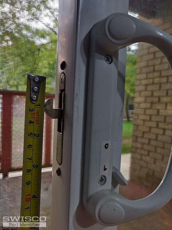 Replace sliding door lock