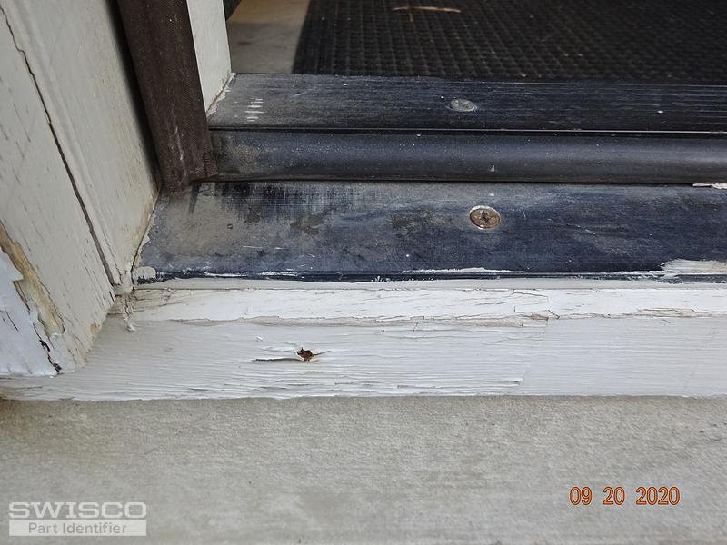 Door Threshold Seal Installed