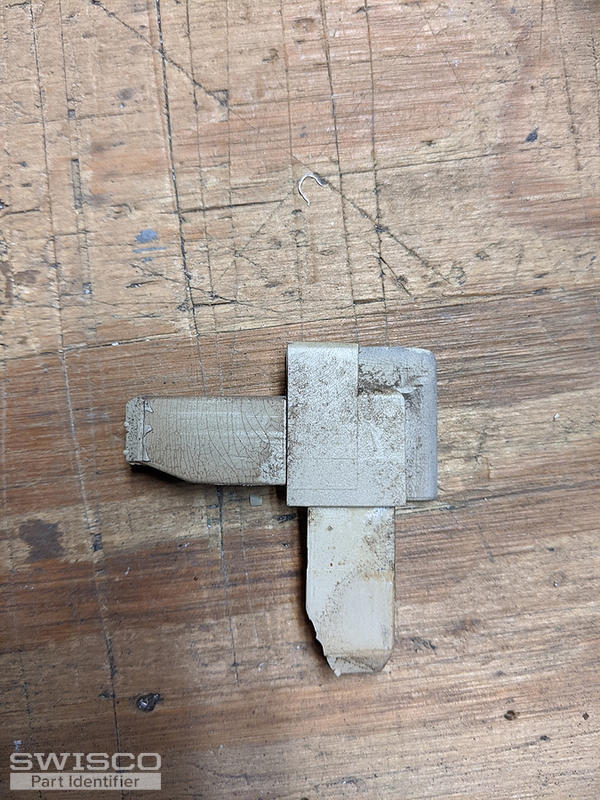 Extruded frame corner keys