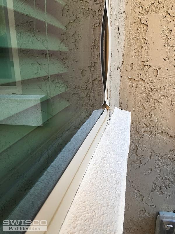 Warped window glazing bead replacement 6'