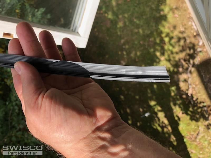 Pella Casement window rain weatherstrip