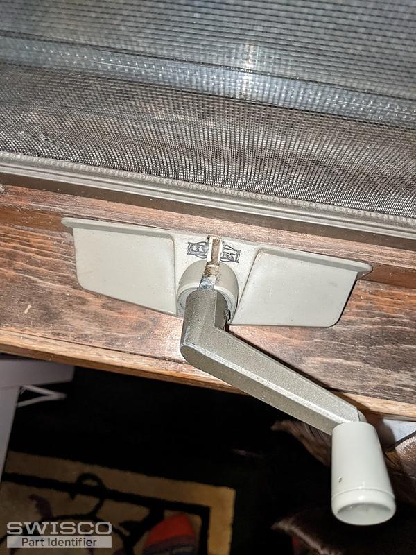 Zelle window crank cover