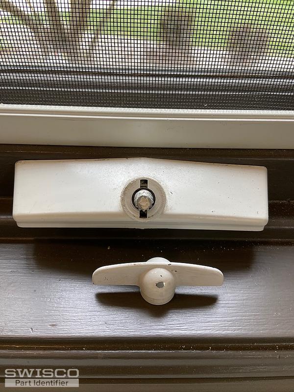 1995 Marvin window replacement wing handles to cranks