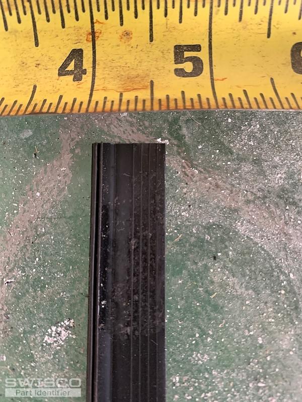 Pella casement window weather stripping