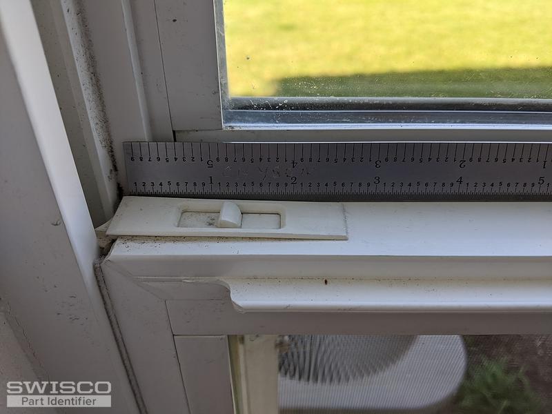 Milgard vinyl window tilt latch both sides