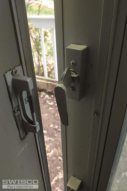 Cole Sewell storm door handle inside handle droops