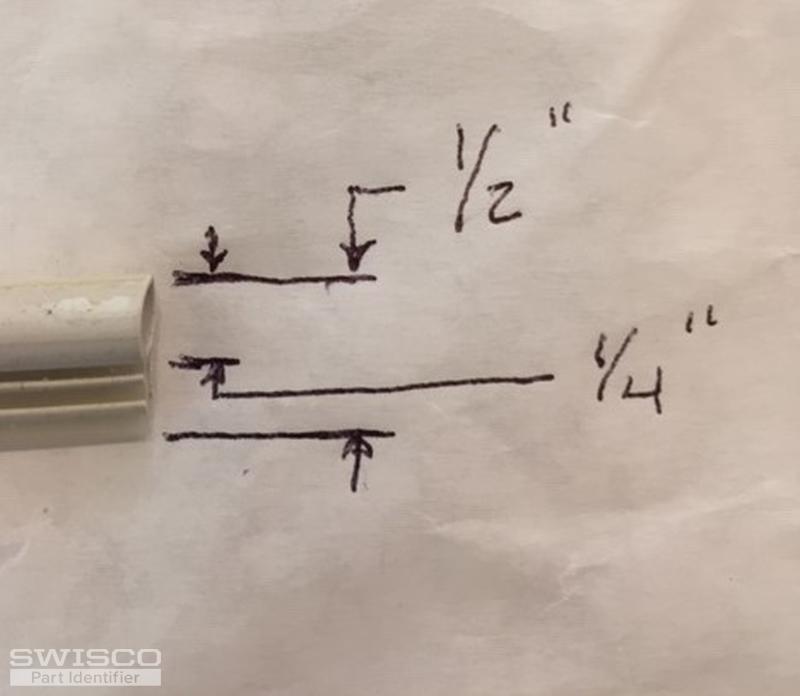 NORCO weatherstrip dimensions