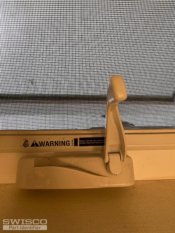 Replacement parts for a Jeldwen Premium vinyl awning window