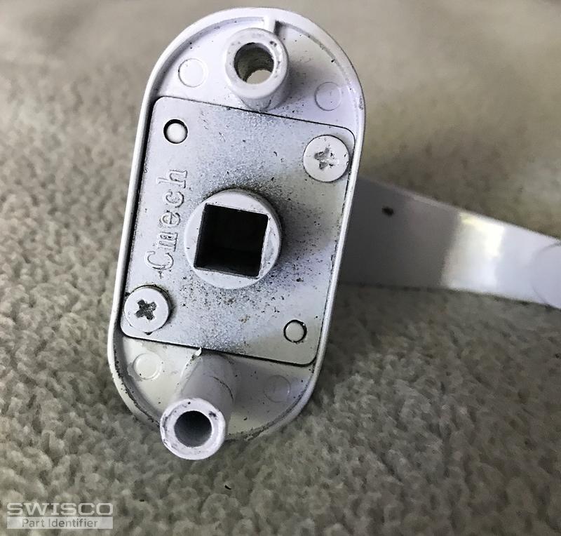 broken storm door inside latch