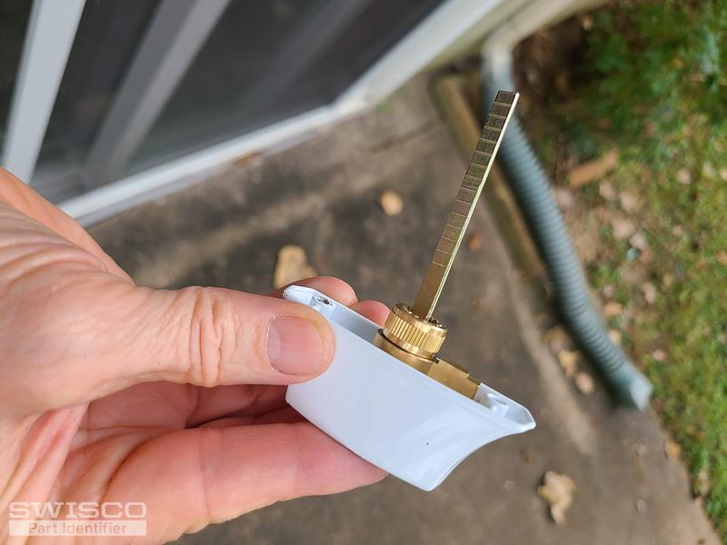 brass protrusion on Swisco 82-315 lock piece that