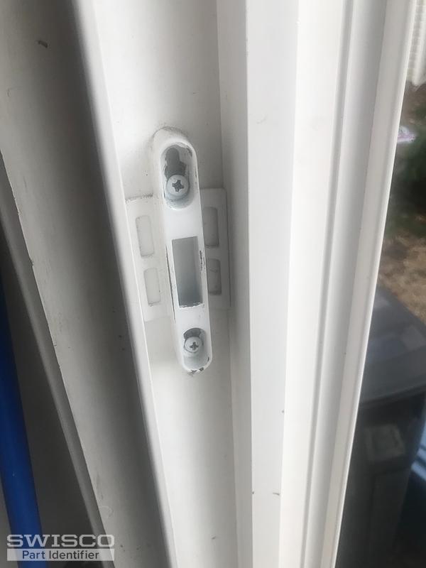 strike plate for sliding glass patio door