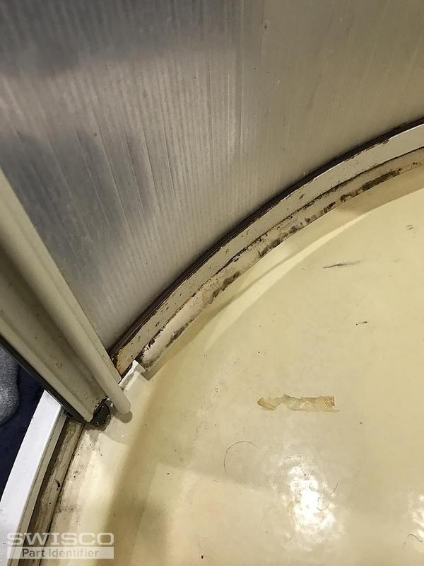 Curved Shower Door became detached (need all parts to fix it back