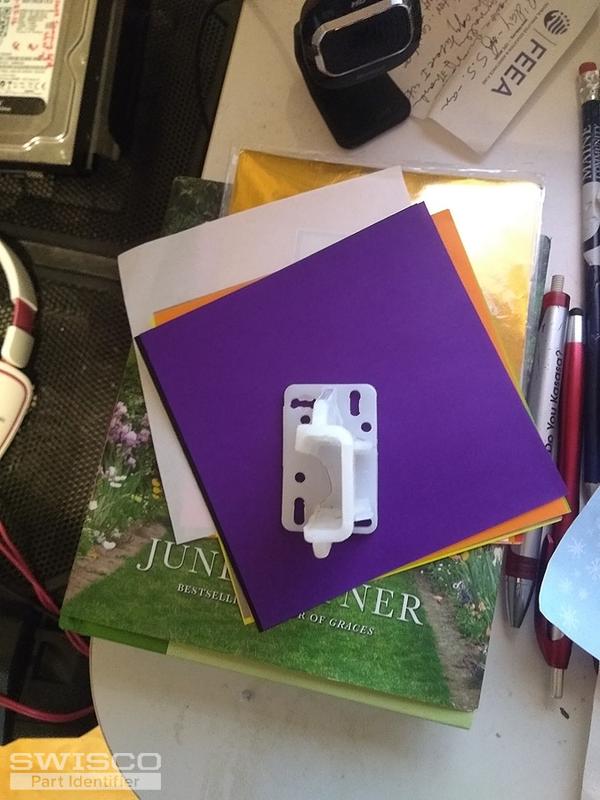 Plastic drawer mount