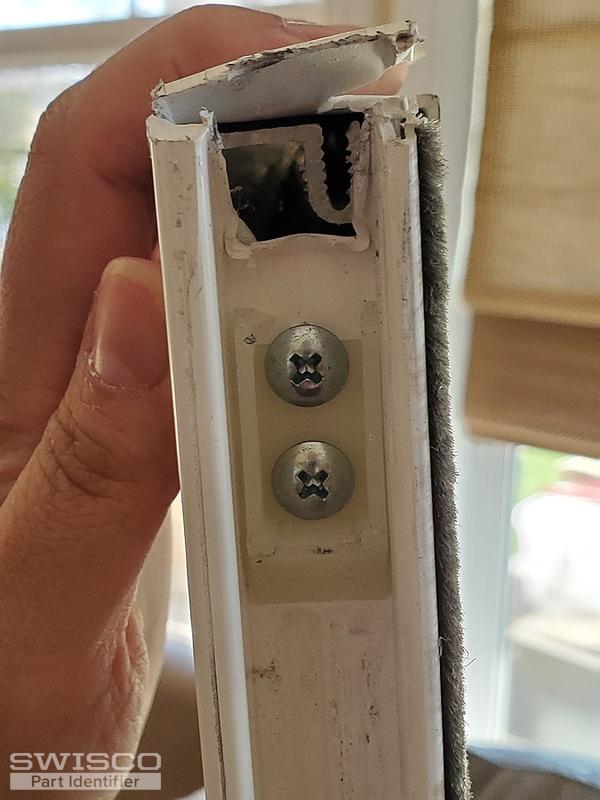 Atrium window sash guide