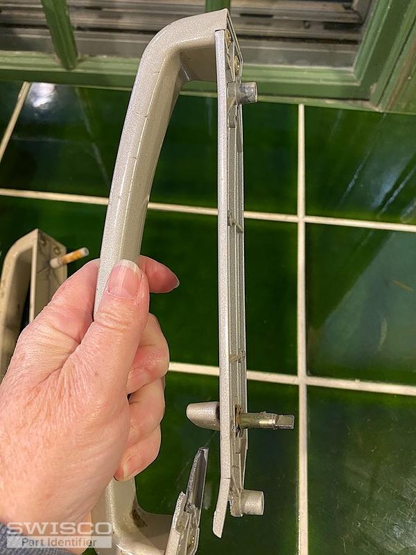 Pella wood sliding door handle