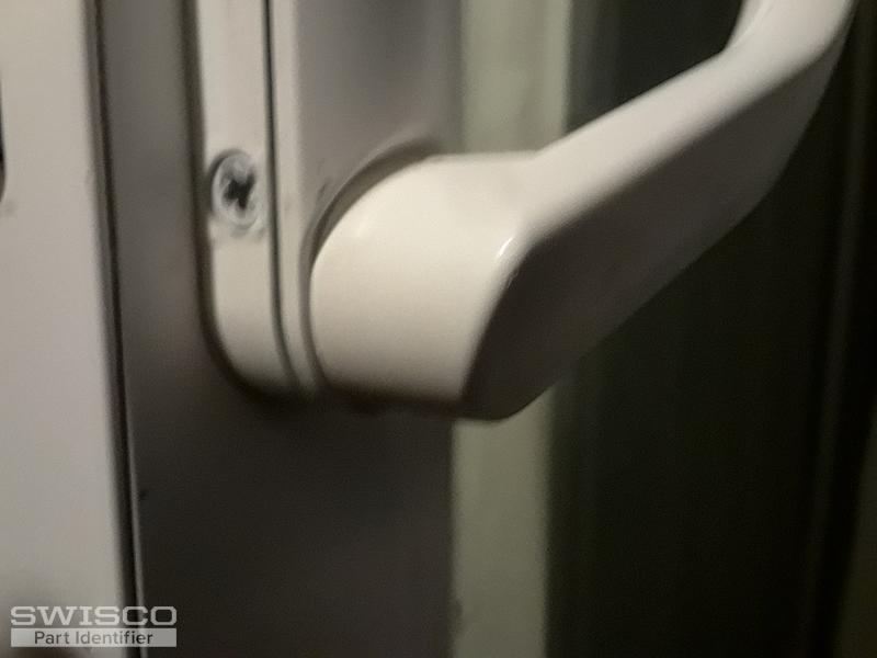 striipped screw in sliding glass door handle