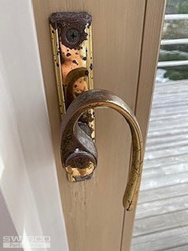 Corroded Andersen FWG 8080 and 8068 handles/hardware