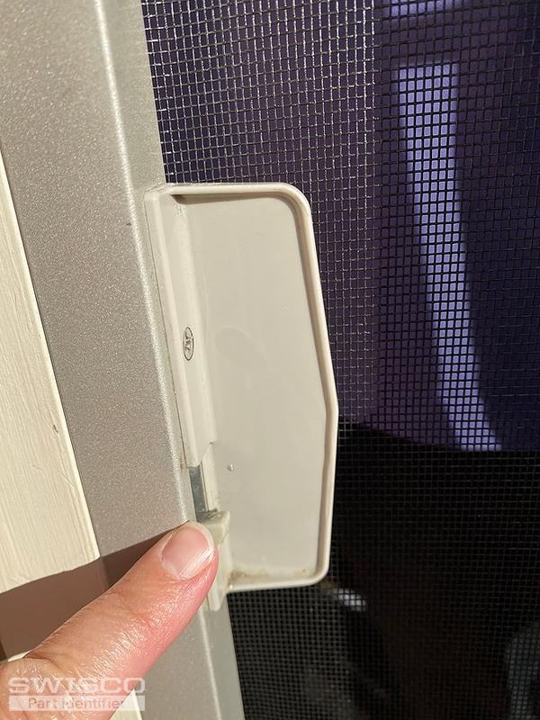 Broken screen door latch