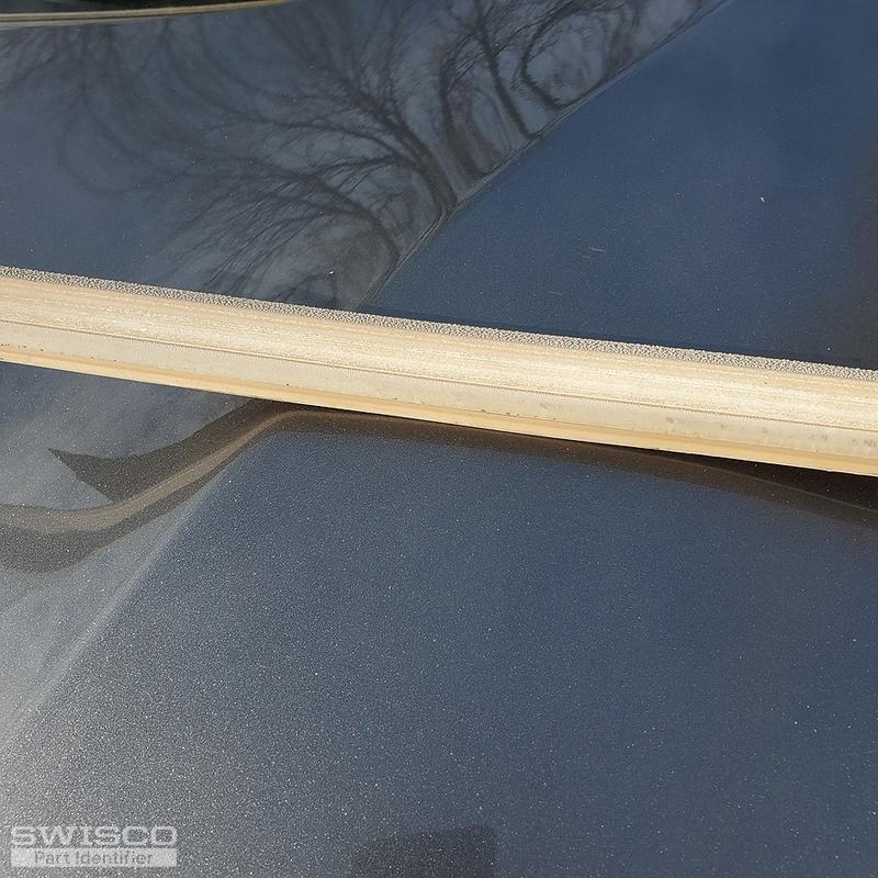 Pella Patio Door weather stripping vinyl and is just pushed into