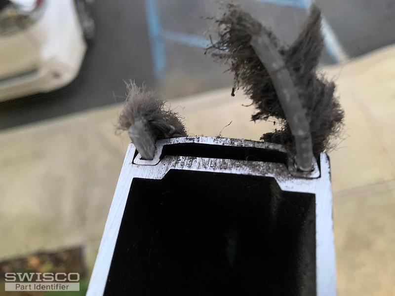 VistaWall door weatherstripping