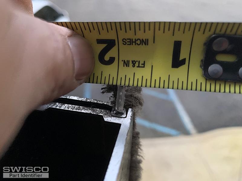 VistaWall door weatherstripping