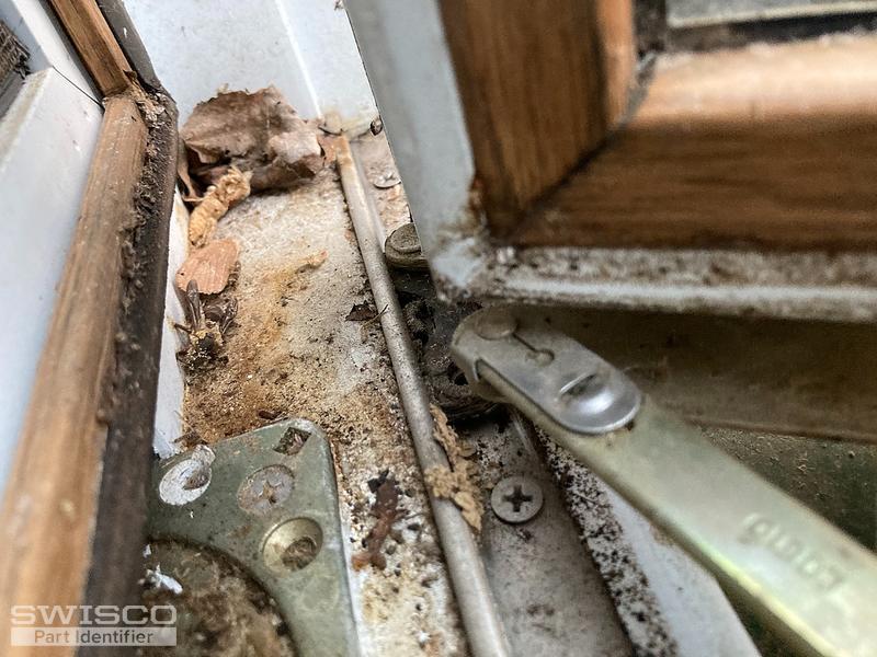 pin for arm assembly casement window