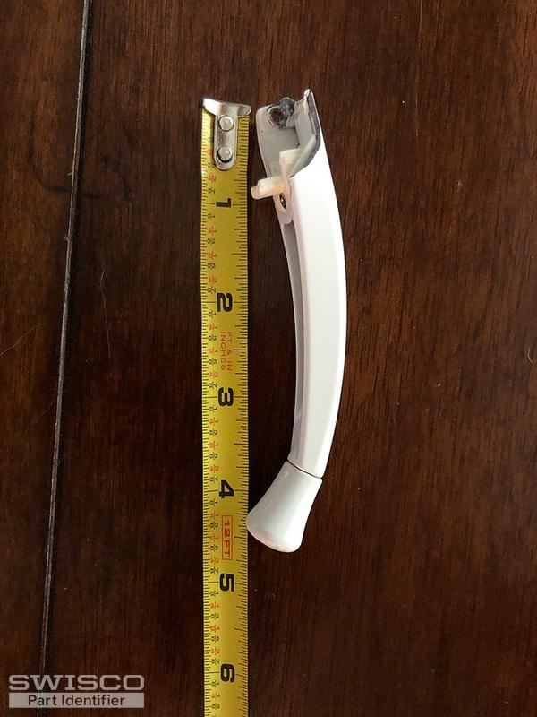 Casement window folding crank