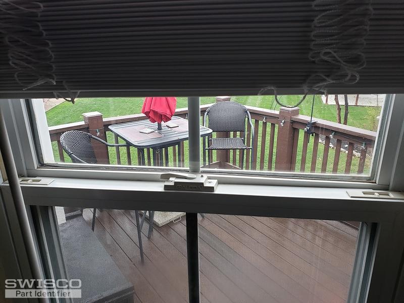 Lower half of Alcoa window