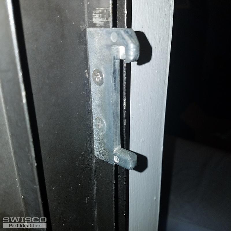 Sliding door Lock keeper two pieces