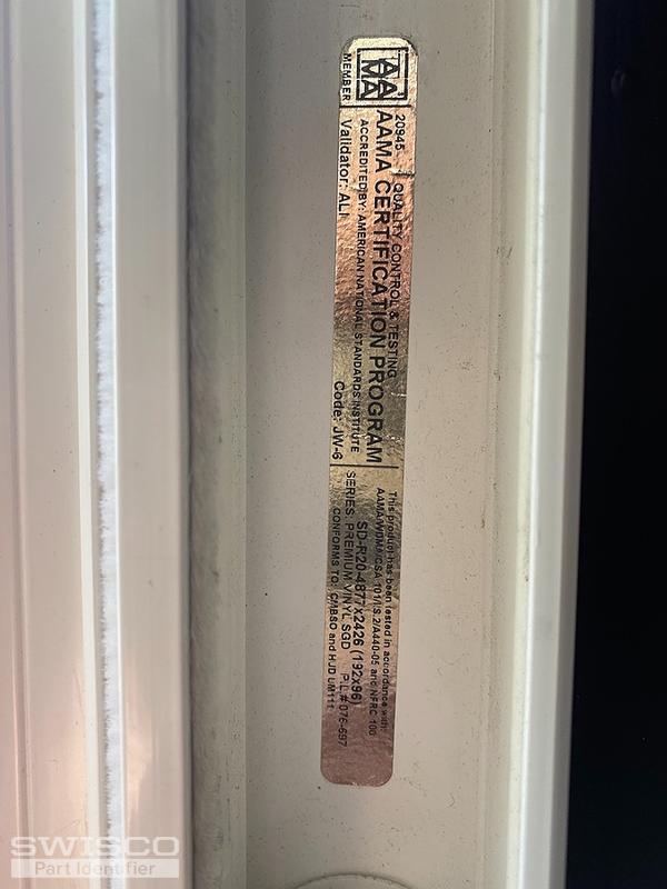 Jeldwen Vinyl sliding door lock broken