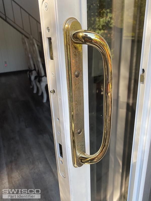 Jeldwen Vinyl sliding door lock broken