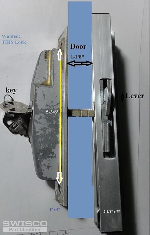 Sliding glass door lock photo W.Franke