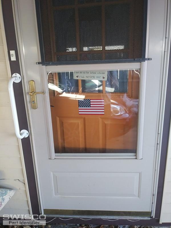 larson storm door lock