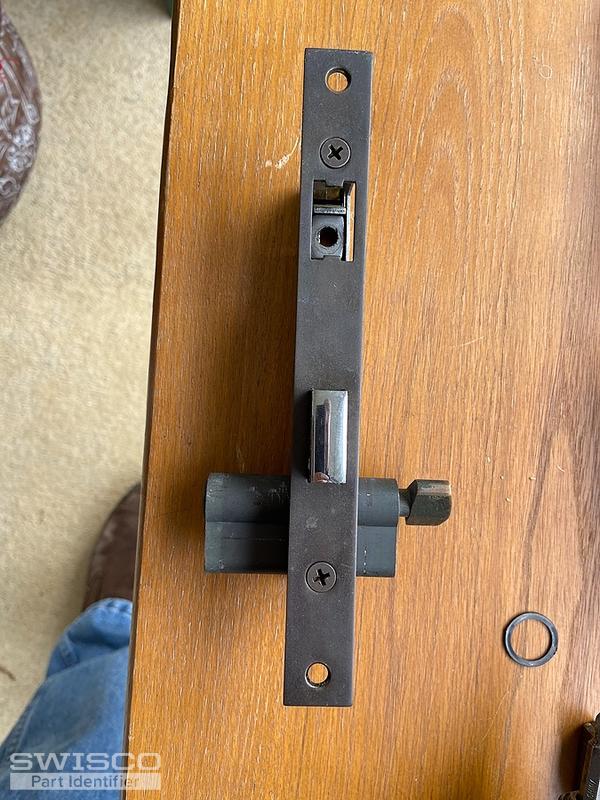 Mortice lock set for Pella Storm door