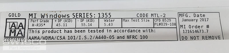 MI Vinly 1355 Series Windows -0